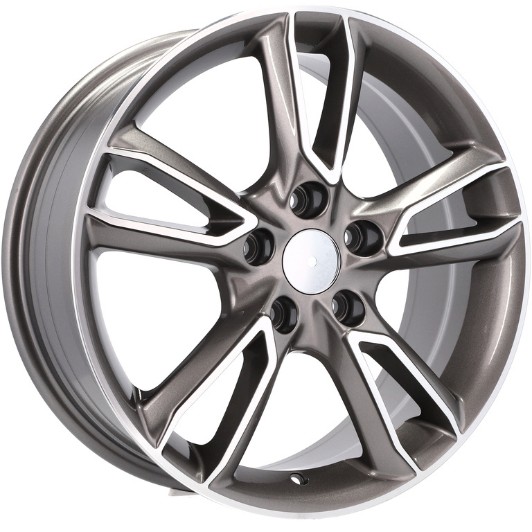 Polished alloy wheels 17' 5x114,3 for MAZDA 3 5 6 CX-3 CX-5 - RMZ502