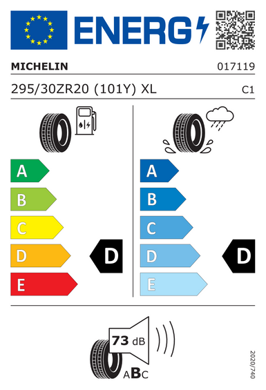 Pneumatiky Michelin PILOT SPORT CUP 2 XL N1 295/30 R20 101Y
