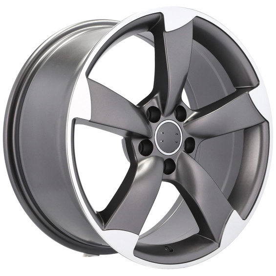 4x jantes 17 s'intégrer dans AUDI A3 8P 8Y 8V A4 B5 B6 B7 B8 A6 C5 C6 C7 A8 D2 Rotor Style - BK217