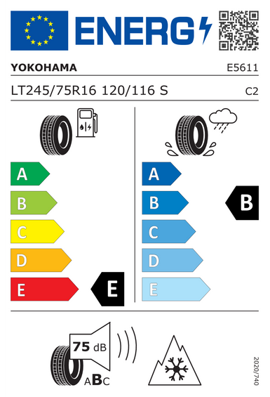Anvelope Yokohama GEOLANDAR A/T4 G018 RPB 245/75 R16 120S