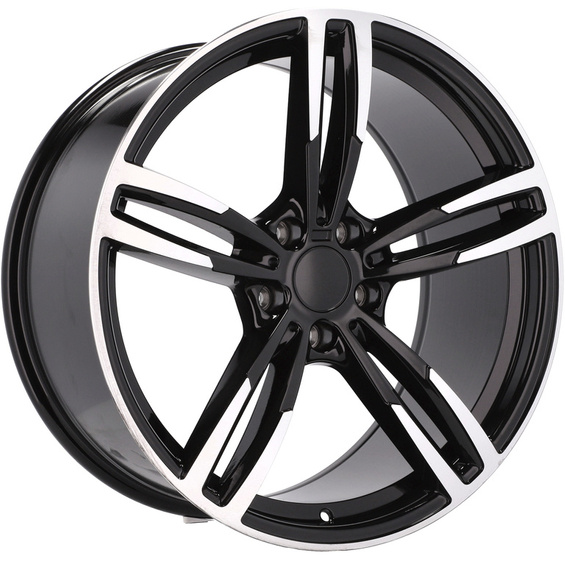 4x cerchi 18'' 5x120 tra l'altro a BMW E90 F30 X1 X3 E83 X5 E53 E70 - BK855 (BY1121)