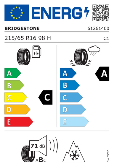 4x RUEDAS 16 Invierno FORD WINDSTAR II Bridgestone 215/65 R16
