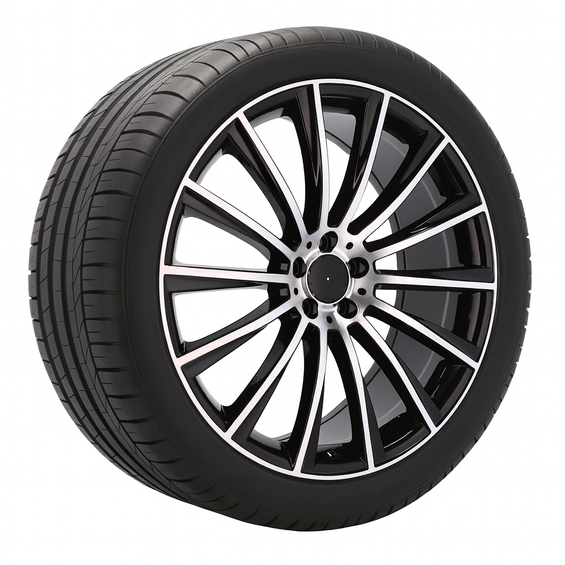 4x ROUES 22 Hiver MERCEDES EQS V297 Continental 265/35 R22