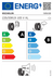 Tires Michelin E PRIMACY XL 235/55 R19 105V