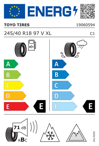 Anvelope Toyo Observe GSi6 HP XL FSL 245/40 R18 97V