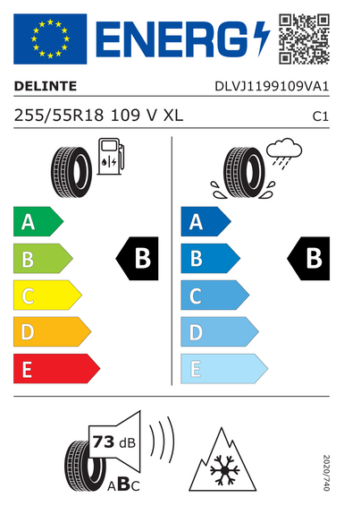 Pneus Delinte AW7 255/55 R18 109V