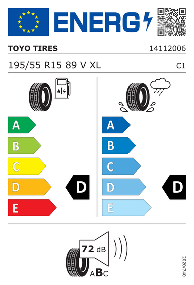 Pneumatiky Toyo Proxes R888R XL 195/55 R15 89V