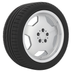 4x ROUES 18 Hiver MERCEDES S W223 Hankook 255/50 R18