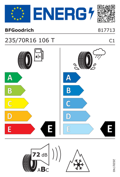 Pneumatiky BFGoodrich TRAIL-TERRAIN T/A ORWL 235/70 R16 106T