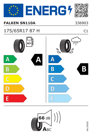 Pneus Falken SINCERA SN110A 175/65 R17 87H