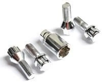 Security bolts for aluminum rims M14x1.25 / 28mm / cone / chrome / K17/19