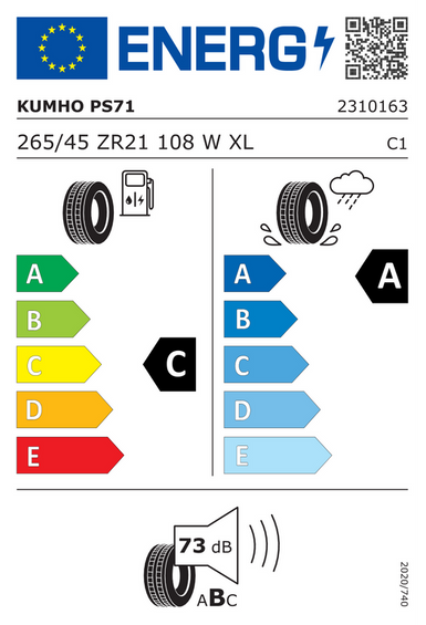 KOŁA 21 Letnie AUDI Q8 SPORTBACK E-TRON GE Kumho 265/45 R21