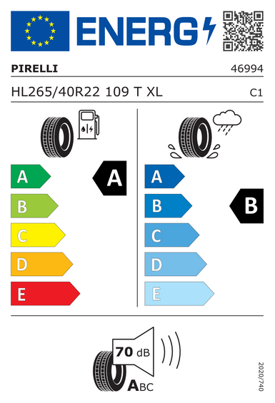 Pneumatiky Pirelli SCORPION (S3) 265/40 R22 109T