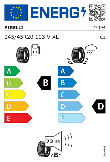 Anvelope Pirelli Scorpion Zero All Season XL FR PNCS VOL 245/45 R20 103V