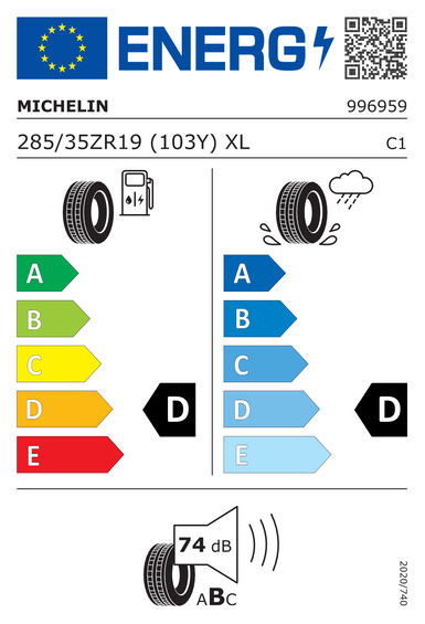 Anvelope Michelin PILOT SPORT CUP 2R XL MO 285/35 R19 103Y