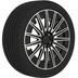 4x RUOTE 20 Invernali MERCEDES EQS SUV X296 Nokian 265/50 R20