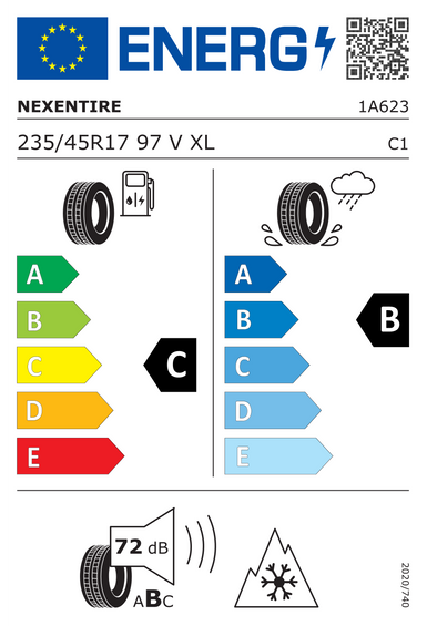 Pneus Nexen WINGUARD SPORT 3 235/45 R17 97V