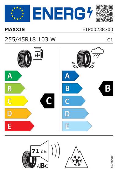 Tires Maxxis PREMITRA ALL-SEASON AP3 XL MFS 255/45 R18 103W