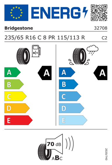 Pneumatiky Bridgestone DURAVIS R660 ECO 235/65 R16 115R