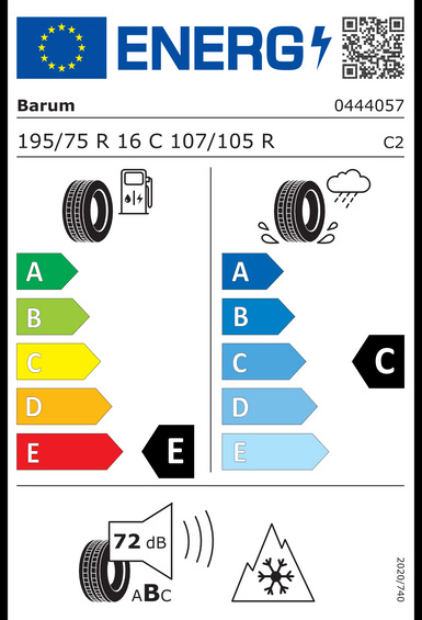 4x RUEDAS 16 Invierno IVECO DAILY III DAILY II EDAILY Barum 195/75 R16
