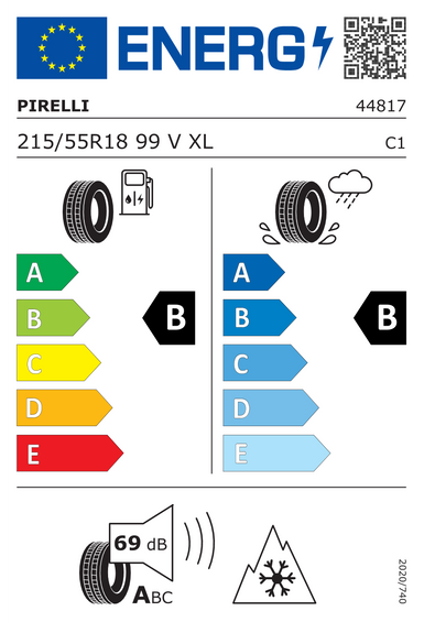 Pneus Pirelli POWERGY ALL SEASON SF XL FR 215/55 R18 99V