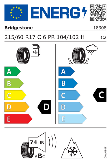 Tires Bridgestone BLIZZAK W810 215/60 R17 104H