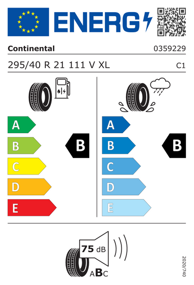 Ελαστικά Continental CrossContact RX XL FR NE0 295/40 R21 111V