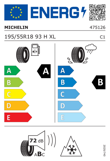 Tires Michelin CROSSCLIMATE 2 XL 195/55 R18 93H