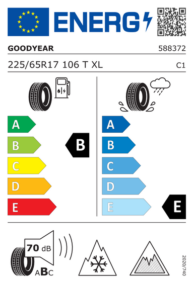 Anvelope Goodyear UltraGrip Ice 3 225/65 R17 106T