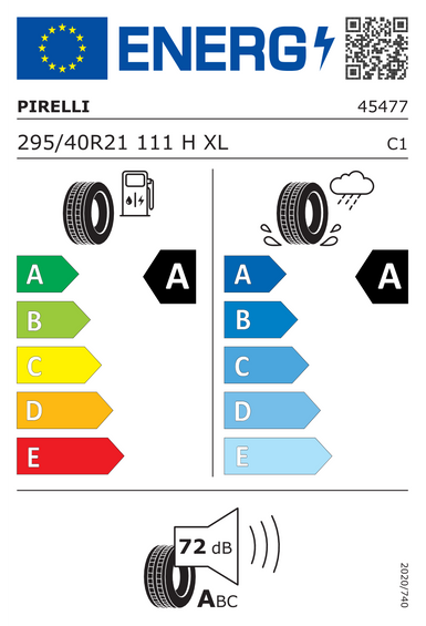 Pneus Pirelli Scorpion XL PNCS ELT VOL 295/40 R21 111H