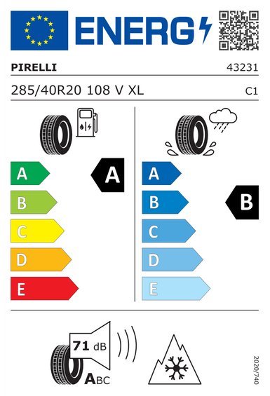 4x KOLESÁ 20 Zimné BMW X6 M F86 Pirelli 285/40 R20