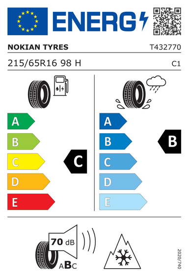 4x WHEELS 16 Winter CHRYSLER SEBRING JS Nokian 215/65 R16
