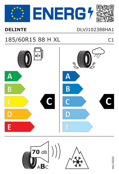 Pneumatiky Delinte AW7 185/60 R15 88H
