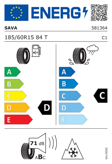 Pneumatiky Sava ESKIMO S3+ 185/60 R15 84T
