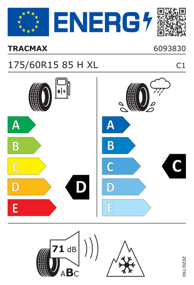 Tires Tracmax A/S TRAC SAVER AS01 XL 175/60 R15 85H