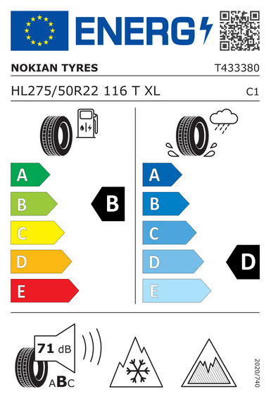 Neumáticos Nokian Hakkapeliitta R5 275/50 R22 116T