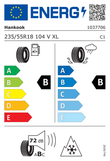 4x ROUES 18 Hiver AUDI A6 ALLROAD C8 A6 ALLROAD C7 Hankook 235/55 R18